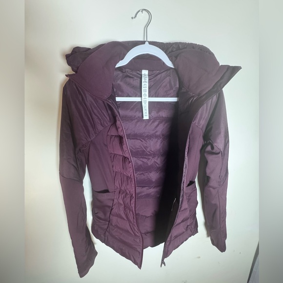 lululemon athletica Maroon Puffer Jacket - Picture 3 of 5